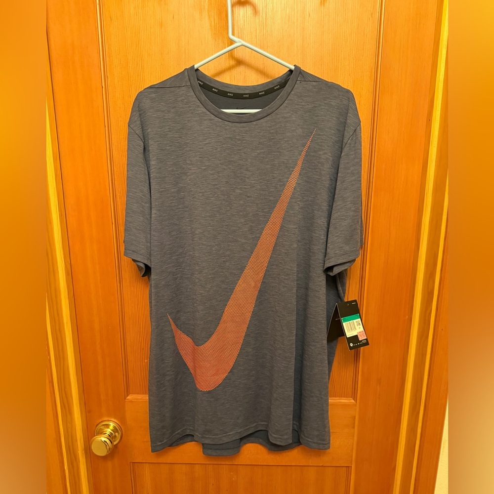 Nike Blue and Orange Short Sleeve Tee NWT